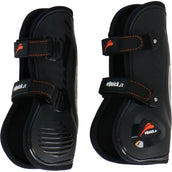 eQuick Sehnenschutz eShock Front Legend Velcro Schwarz