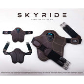 eQuick Spring Sattelgurt Skyride Braun