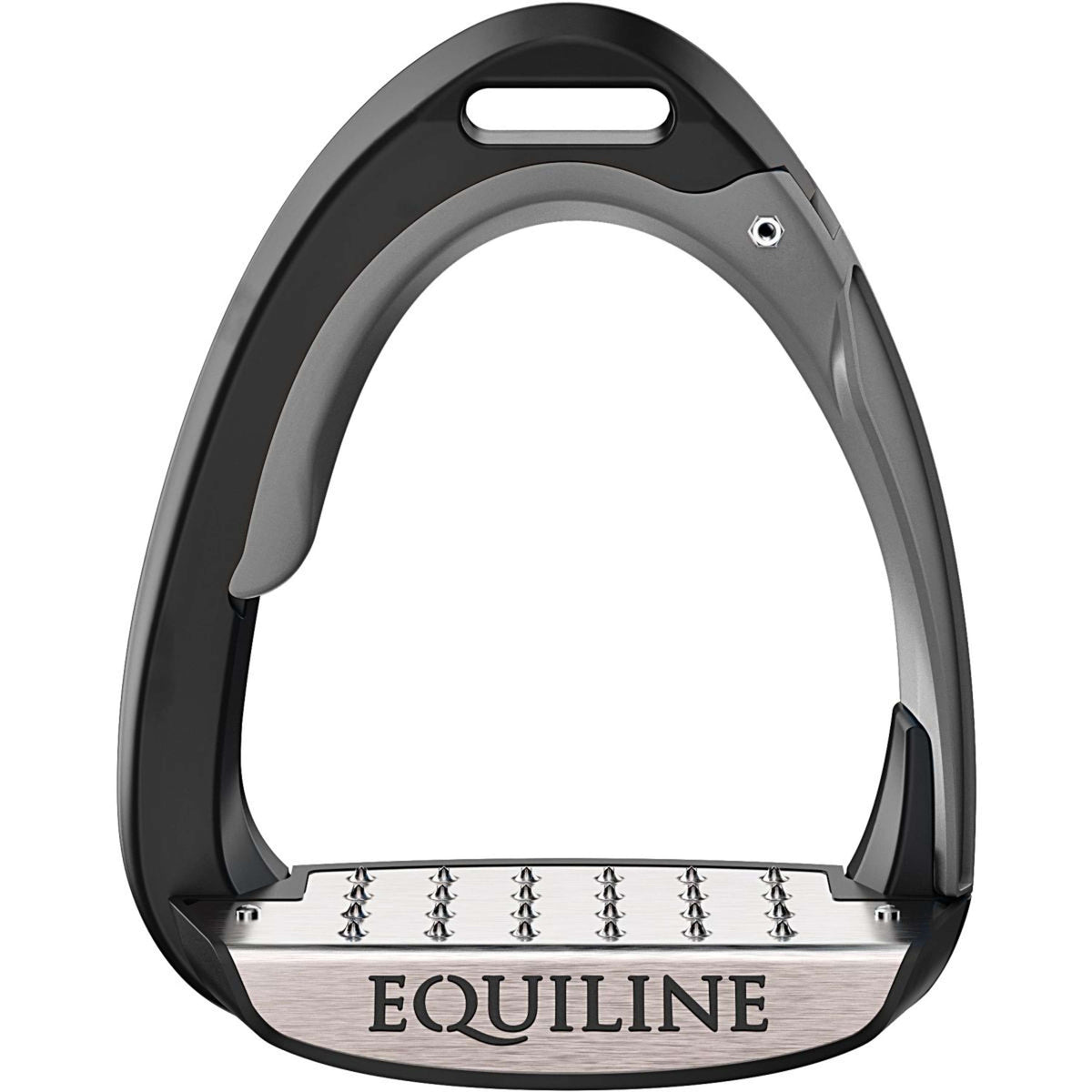 Equiline Sicherheits Steigbügel X-Cel Springen Matte Schwarz