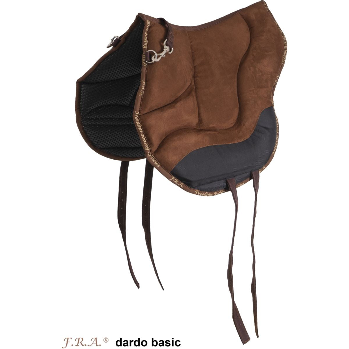 F.R.A. Bareback Pad Dardo Basic Braun