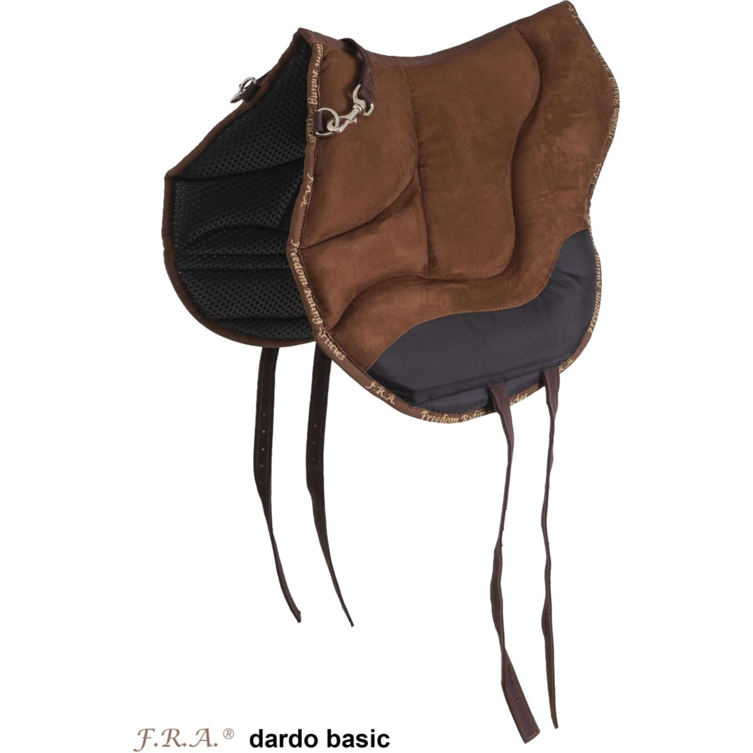 F.R.A. Bareback Pad Dardo Basic Braun F.R.A. Bareback Pad Dardo Basic Braun