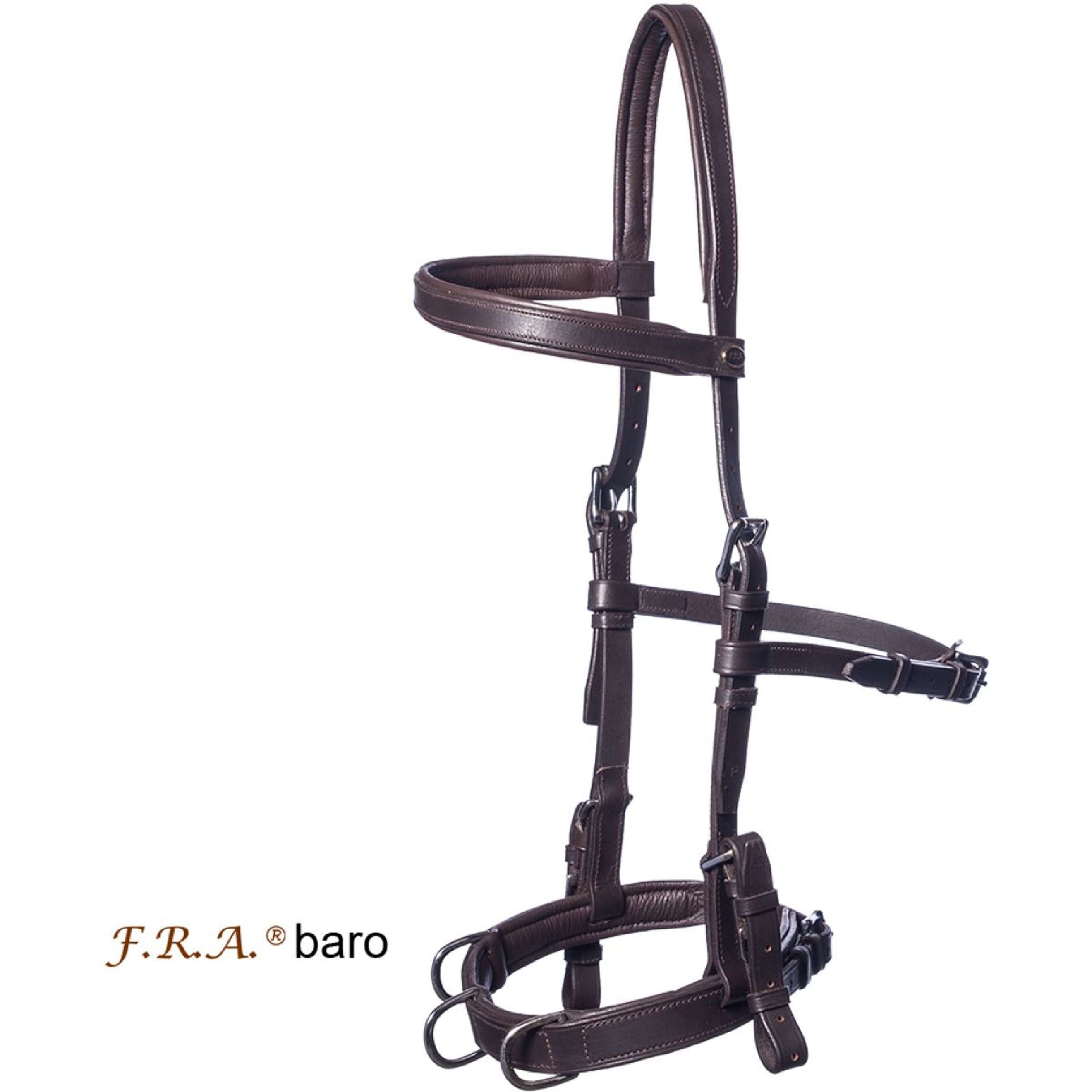 F.R.A. Kapzaum Baro Leder Havanna F.R.A. Kapzaum Baro Leder Havanna