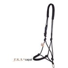 F.R.A. Knotenhalfter Capal Nubuck Profi Schwarz