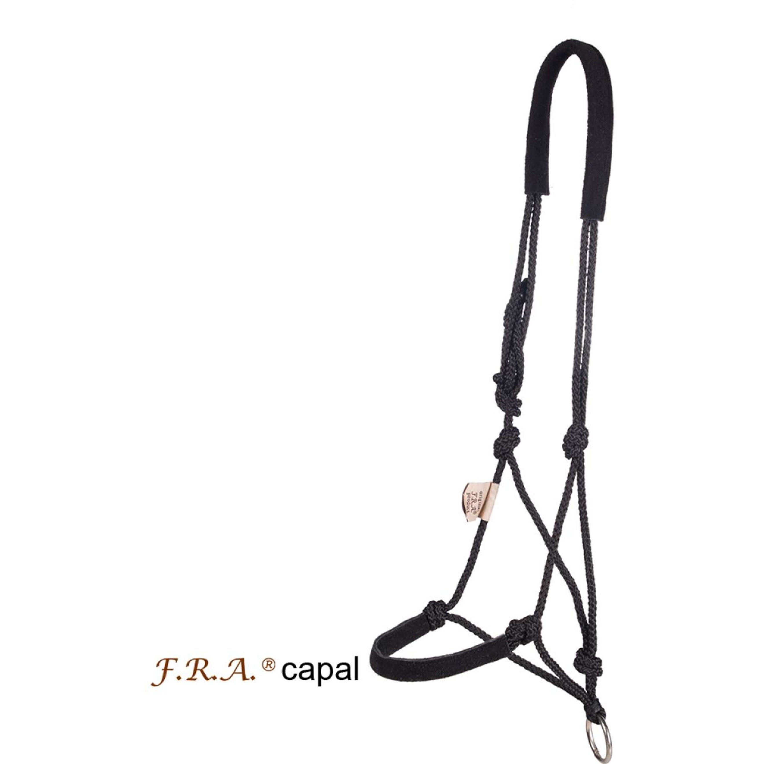 F.R.A. Reit- Ausbildungshalfte Capal Nubuck Profi Schwarz F.R.A. Reit- Ausbildungshalfte Capal Nubuck Profi Schwarz