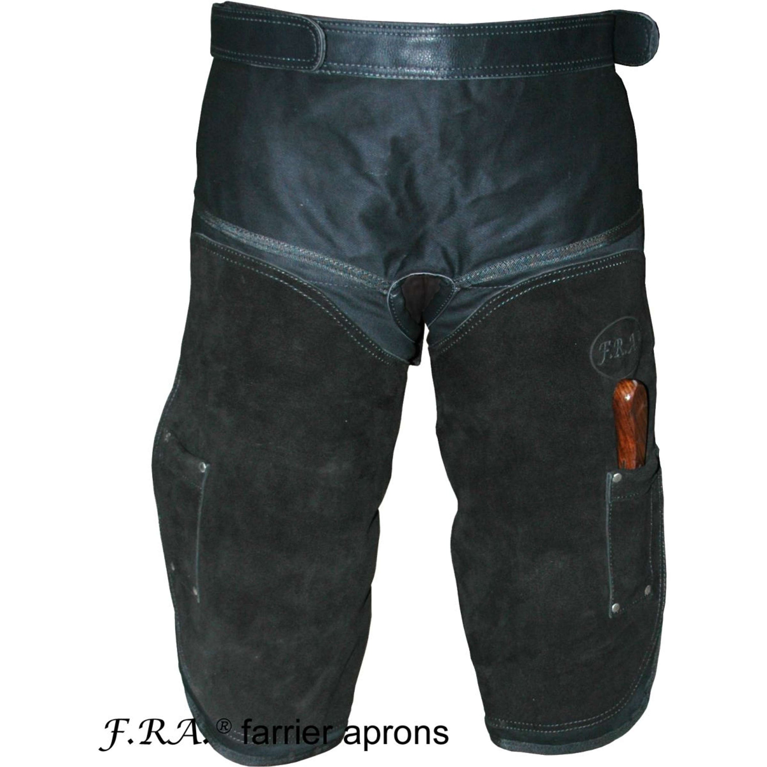 F.R.A. SchmiedeschürzeN Prof Suède/Canvas Schwarz F.R.A. SchmiedeschürzeN Prof Suède/Canvas Schwarz