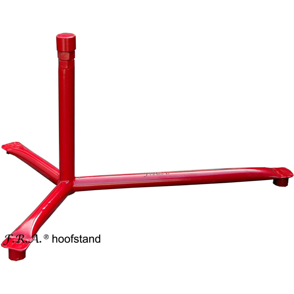 F.R.A. Hufbock Metal Verstellbar Rot