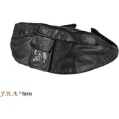 F.R.A. Satteltasche Taro Leder Schwarz