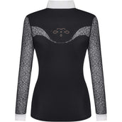 Fair Play Turniershirt Cecile Rosegold Schwarz