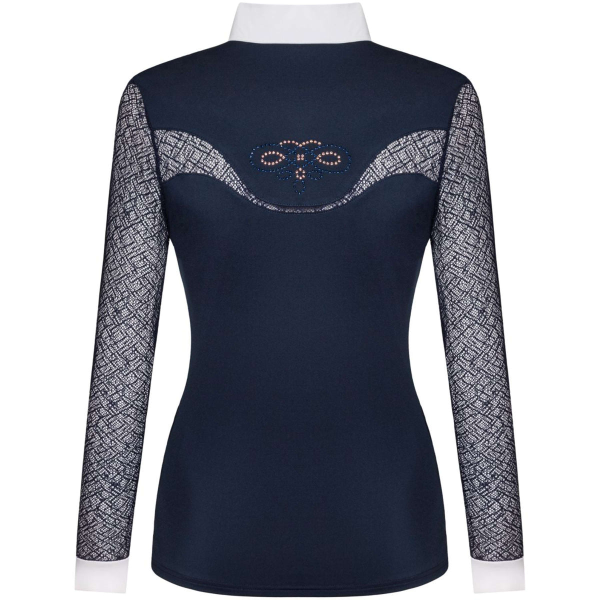 Fair Play Turniershirt Cecile Rosegold Navy