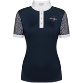 Fair Play Turniershirt Cecile Rosegold Kurze Ärmel Navy