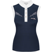 Fair Play Turniershirt Cecile Rosegold Sleeveless Navy