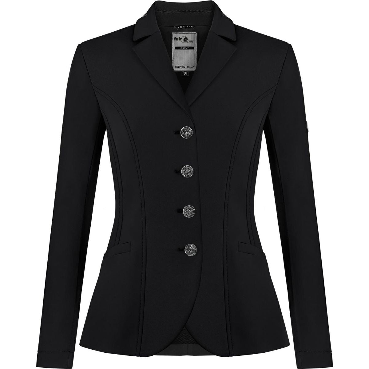 Fair Play Turnierjacket Abigail Fleur Schwarz