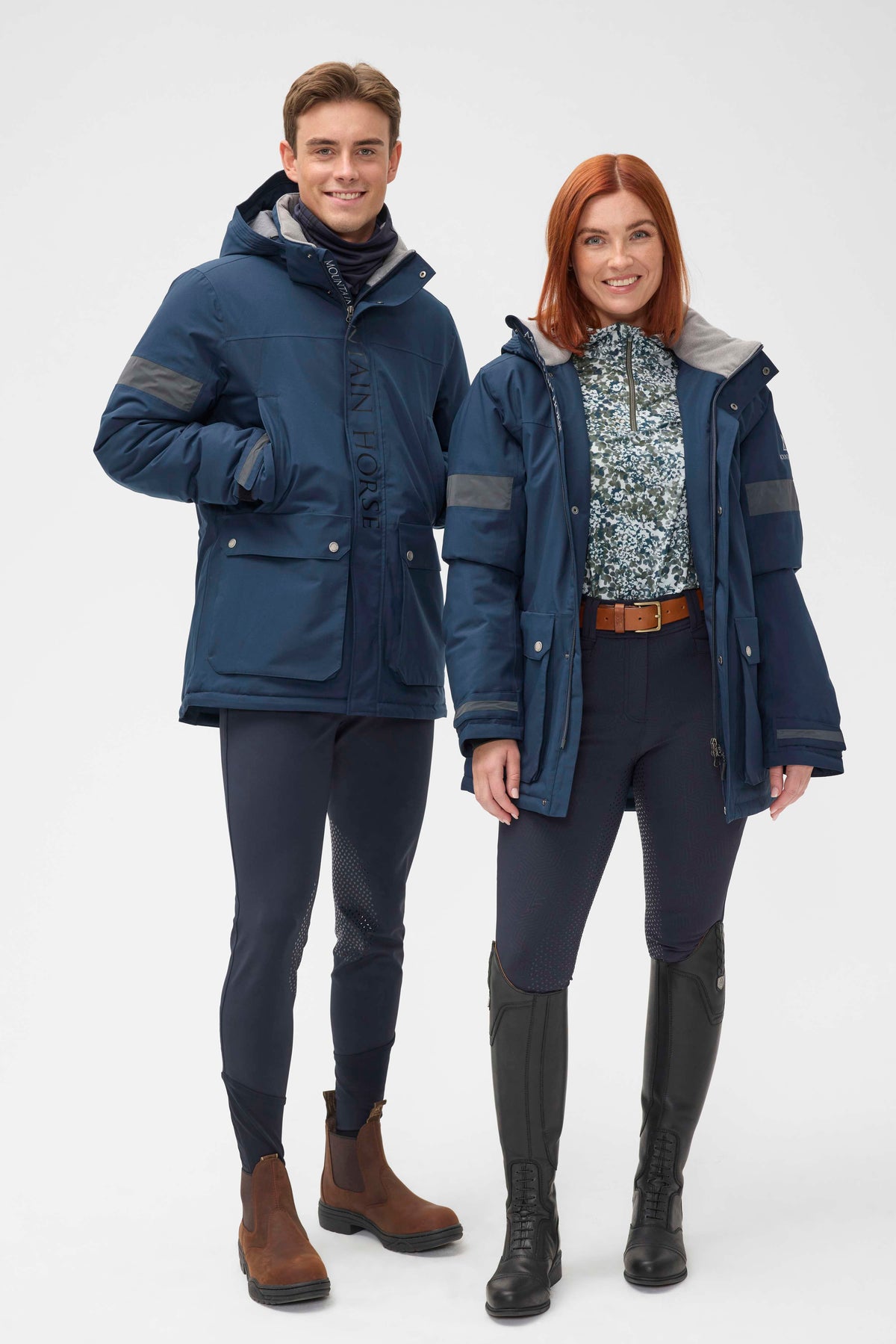 Mountain Horse Kurzer Parka Galaxy Navy