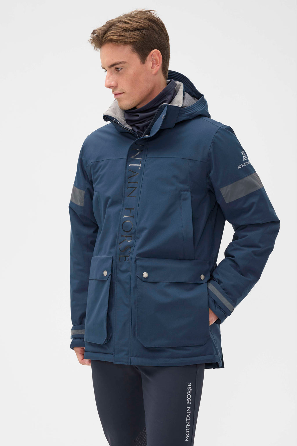 Mountain Horse Kurzer Parka Galaxy Navy