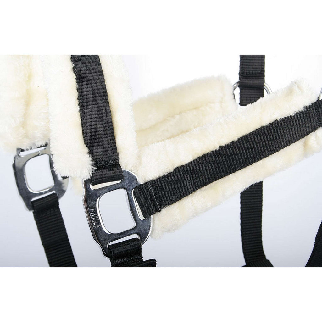 Harry's Horse Halfterset Soft Schwarz/Weiß
