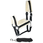 Harry's Horse Halfterset Soft Schwarz/Weiß