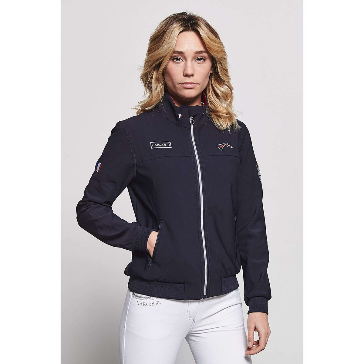 Harcour Jacke Pomoneh Damen Navy