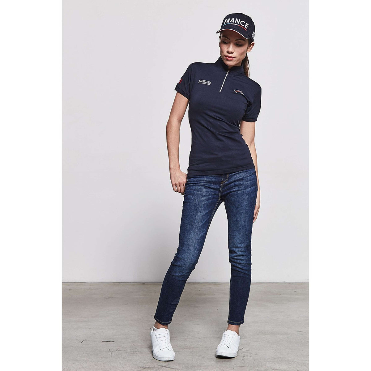 Harcour Poloshirt Shivah Damen Navy