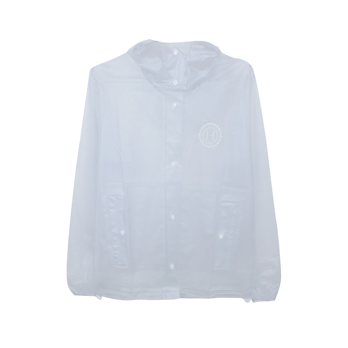 Harcour Regenjacke Kristale Kurz Transparent