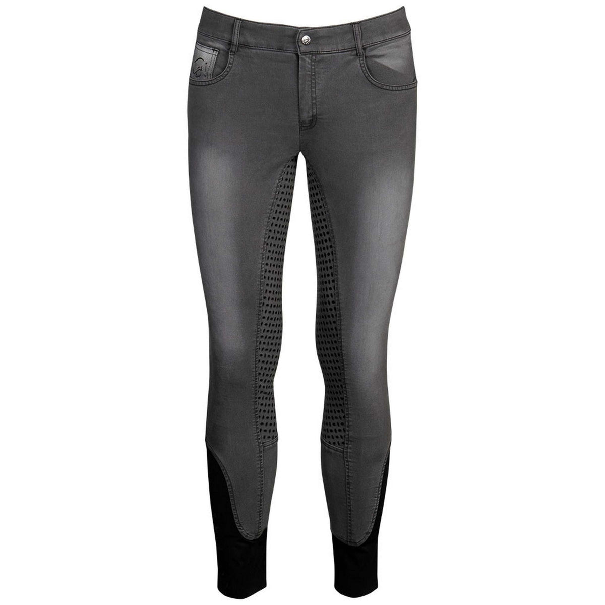 Harry's Horse Reithose Liciano Denim Full Grip Schwarz