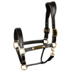 Harry's Horse Halfter Anatomisches Leder Schwarz