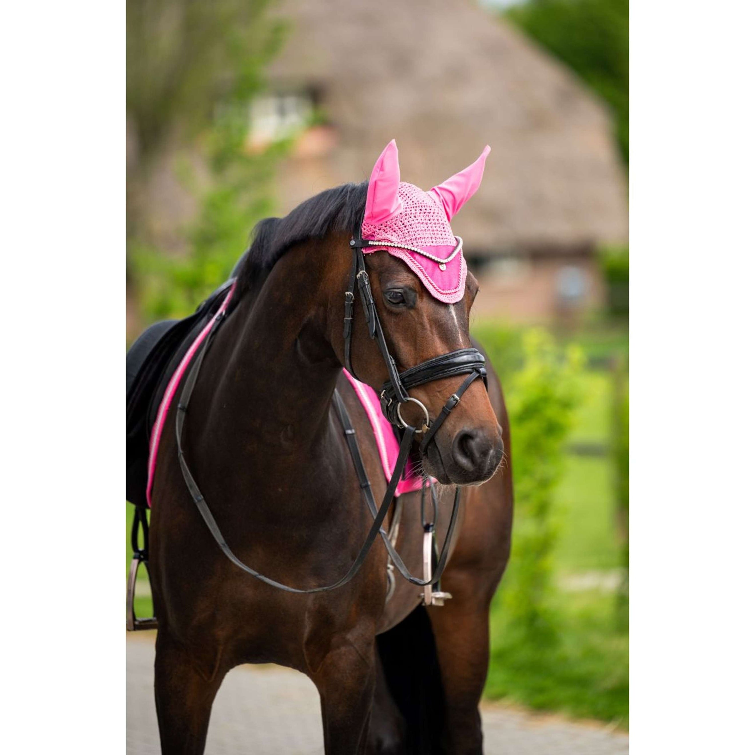 HB Fliegenhaube Showtime Glitzer Fuchsia HB Fliegenhaube Showtime Glitzer Fuchsia
