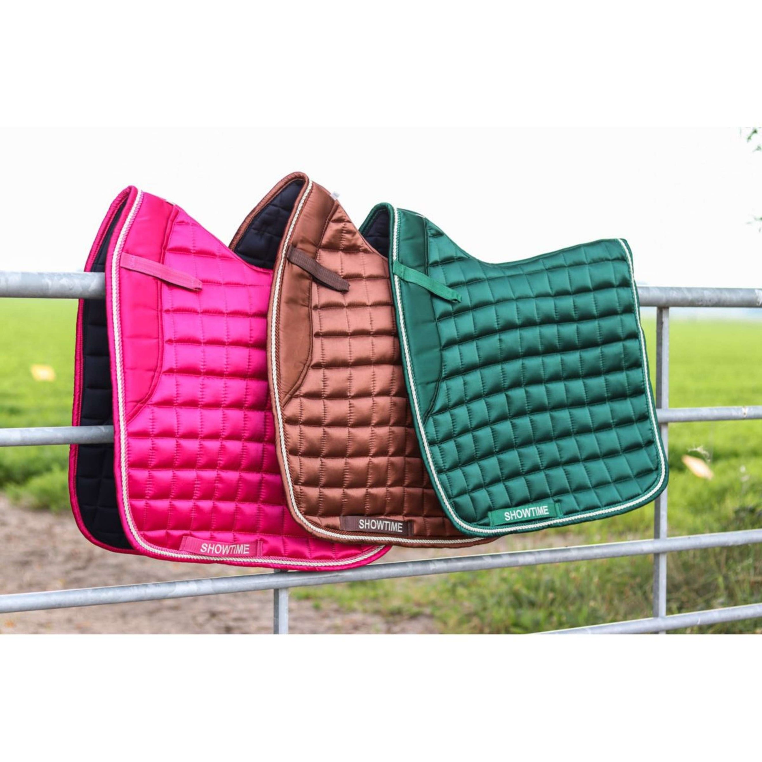 HB Showtime Schabracke Perfect Choice Dressur Forest-Green HB Showtime Schabracke Perfect Choice Dressur Forest-Green