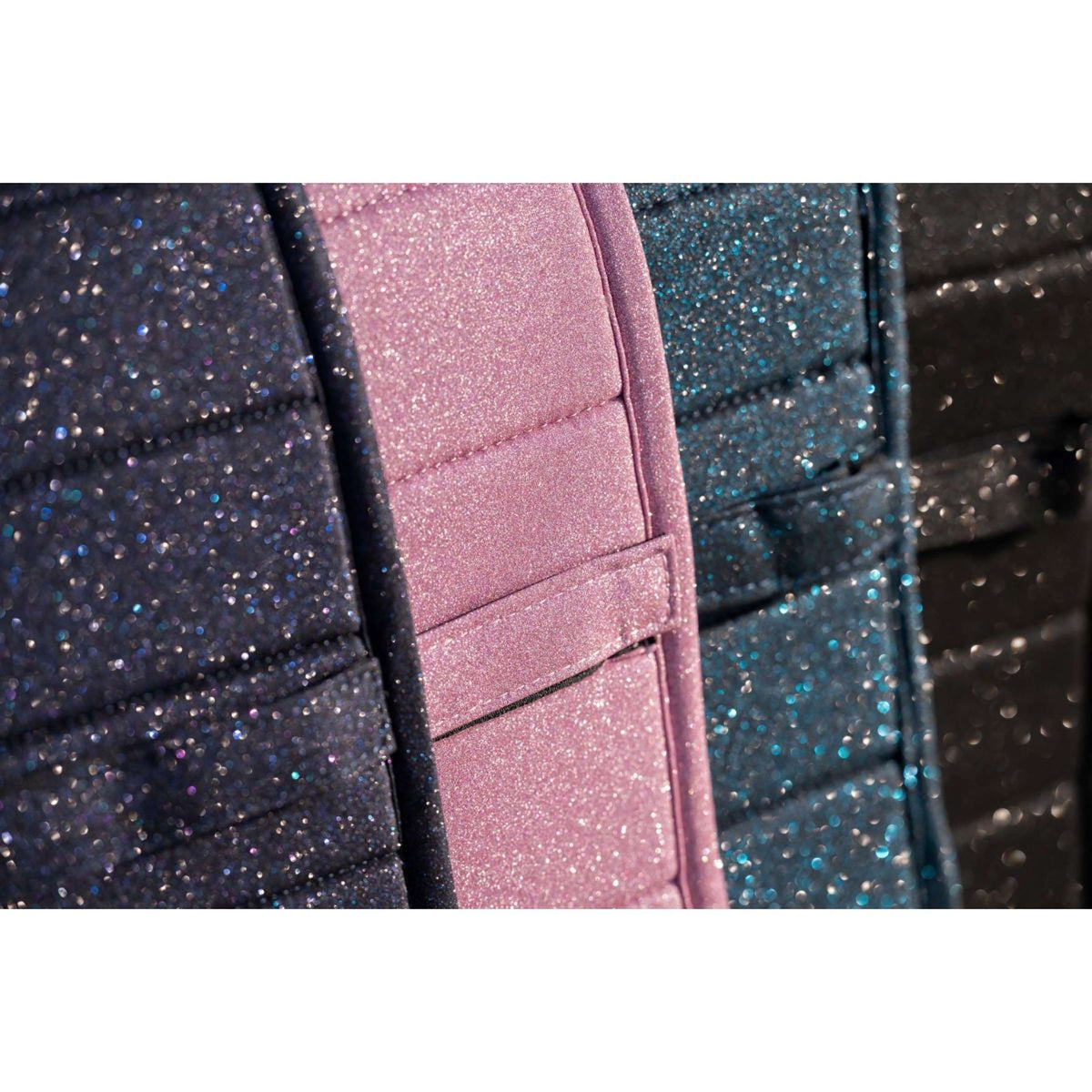 HB Longierunterleger Glitter Schwarz