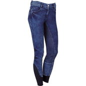 Harry's Horse Reithose Just Ride Lavender Denim Full Grip Navy