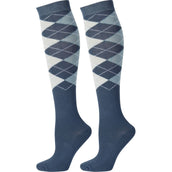 Harry's Horse Strümpfe Argyle Blau