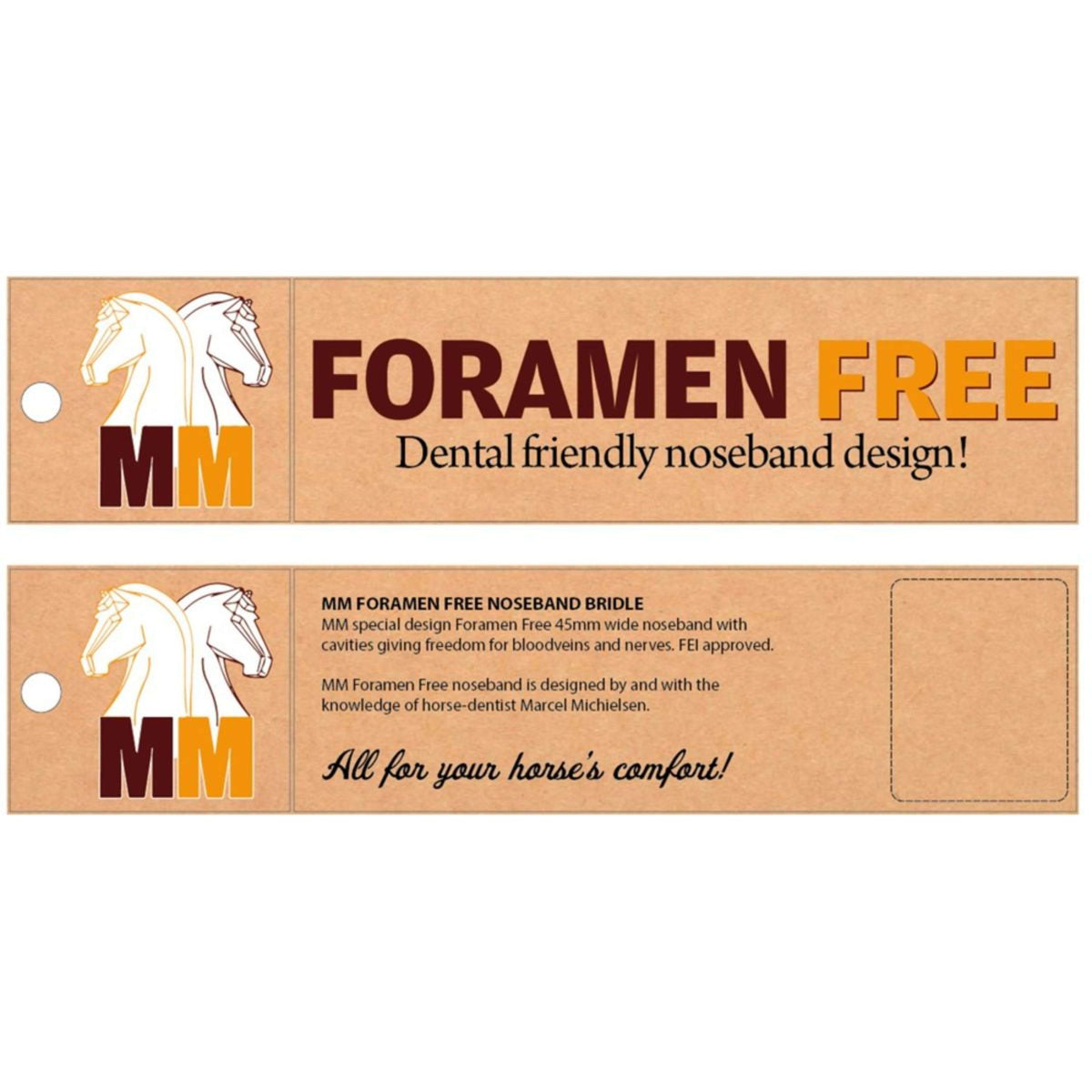 Harry's Horse Trense MM Foramen Free Schwarz