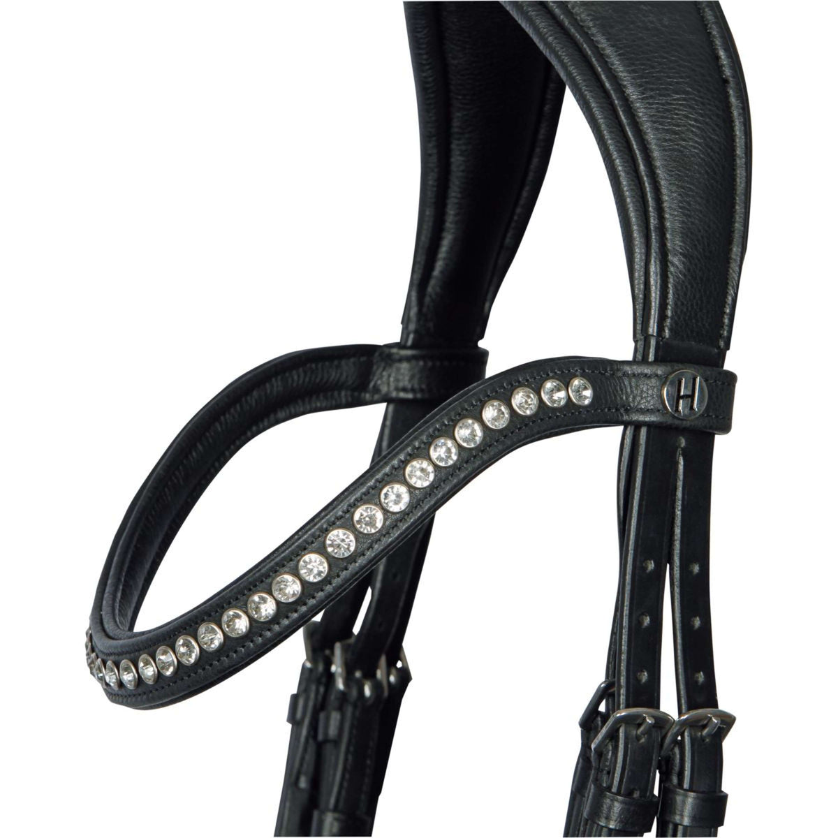 Harry's Horse Trense Nero Soft Schwarz/Silber