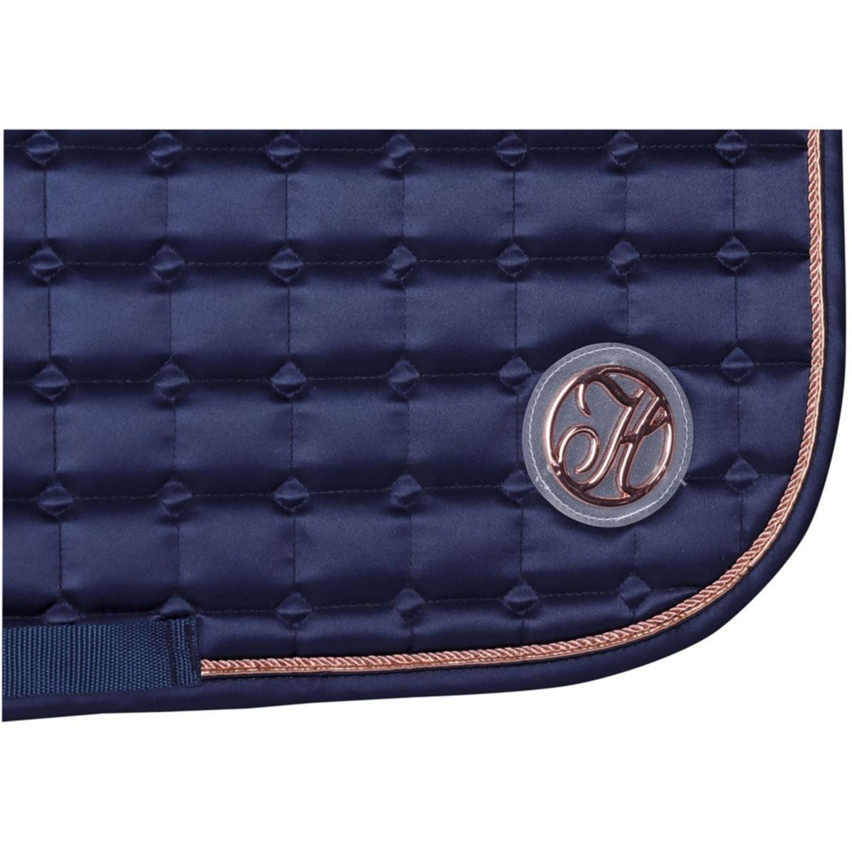 Harry's Horse Schabracke Reverso Satin III Vielseitigkeit Navy