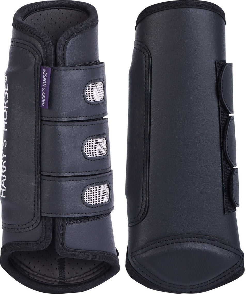 Harrys Horse Beinschutz Eventing Schwarz