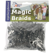 Harry's Horse Einflechtgummis Magic Braids Beutel Schwarz