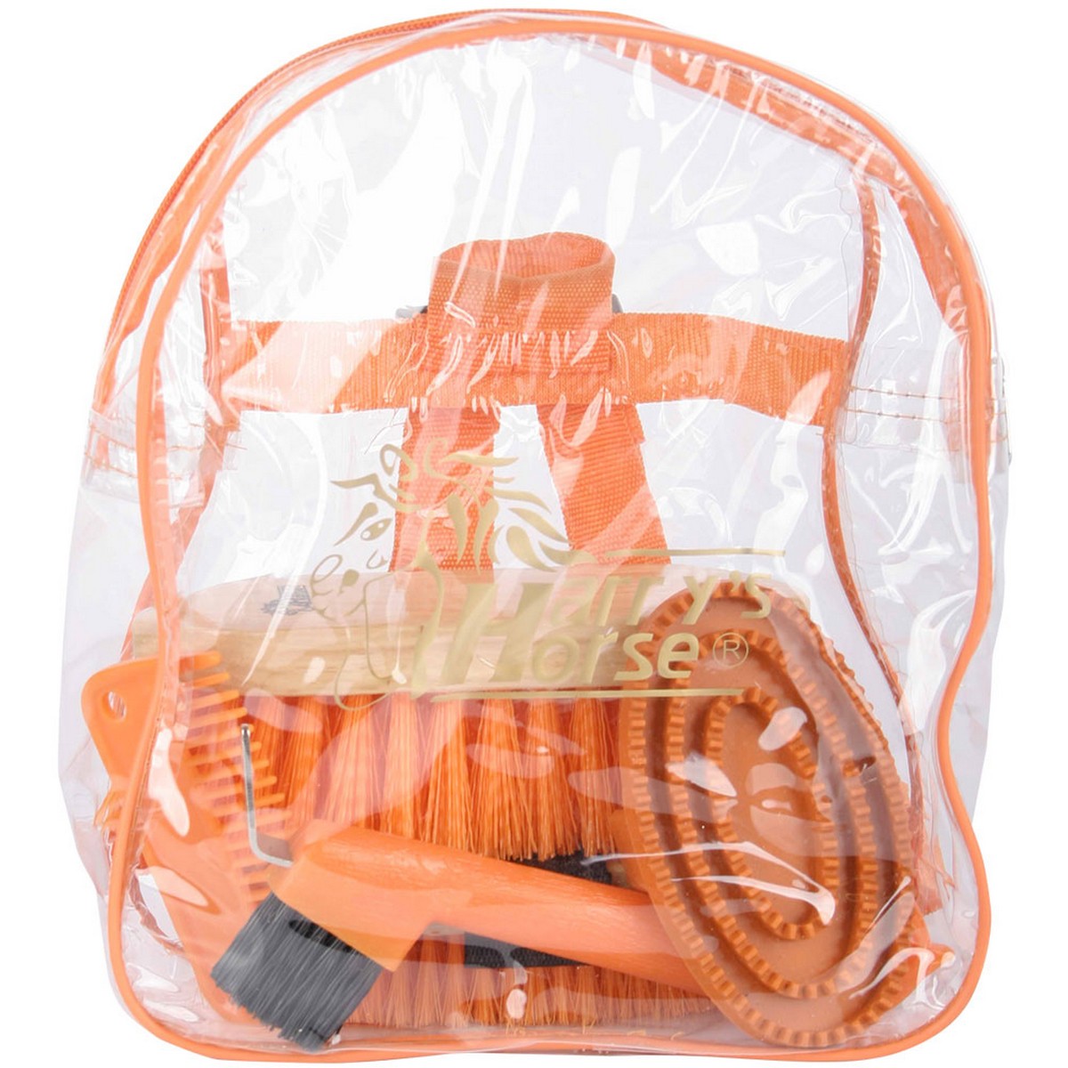 Harry's Horse Grooming Kit Backpack Orange