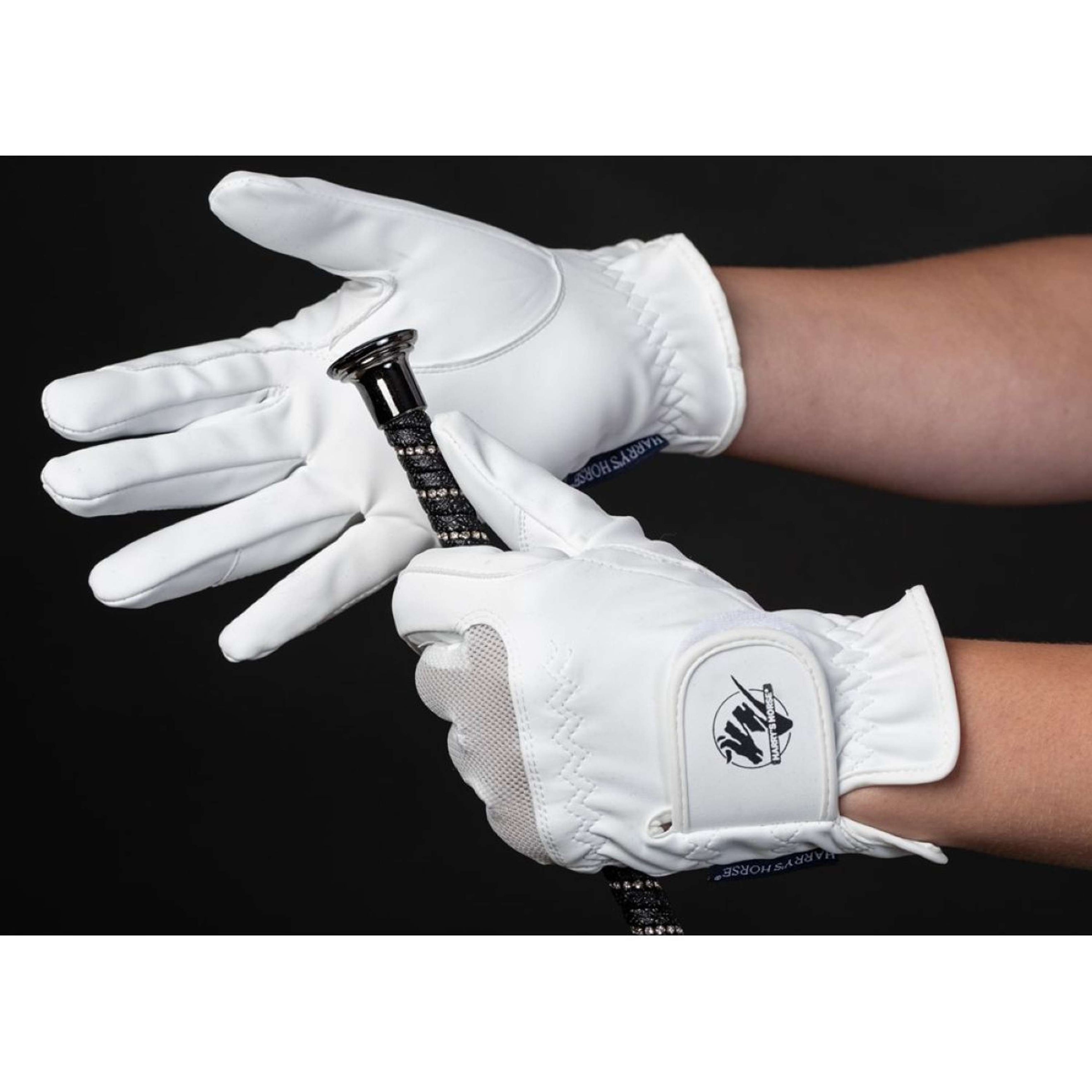 Harry's Horse Handschuhe Domy/mesh Weiß Harry's Horse Handschuhe Domy/mesh Weiß