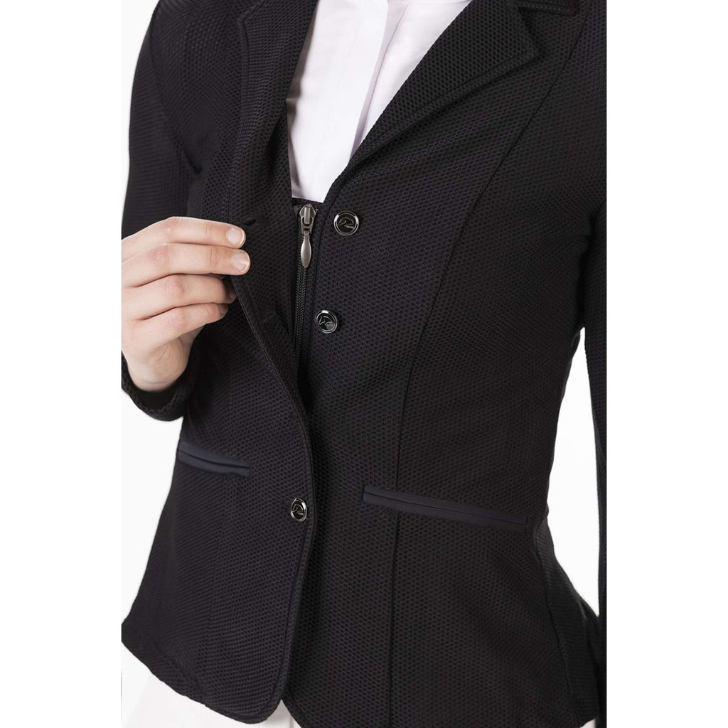 HKM Turnierjacket Mesh Linda Schwarz