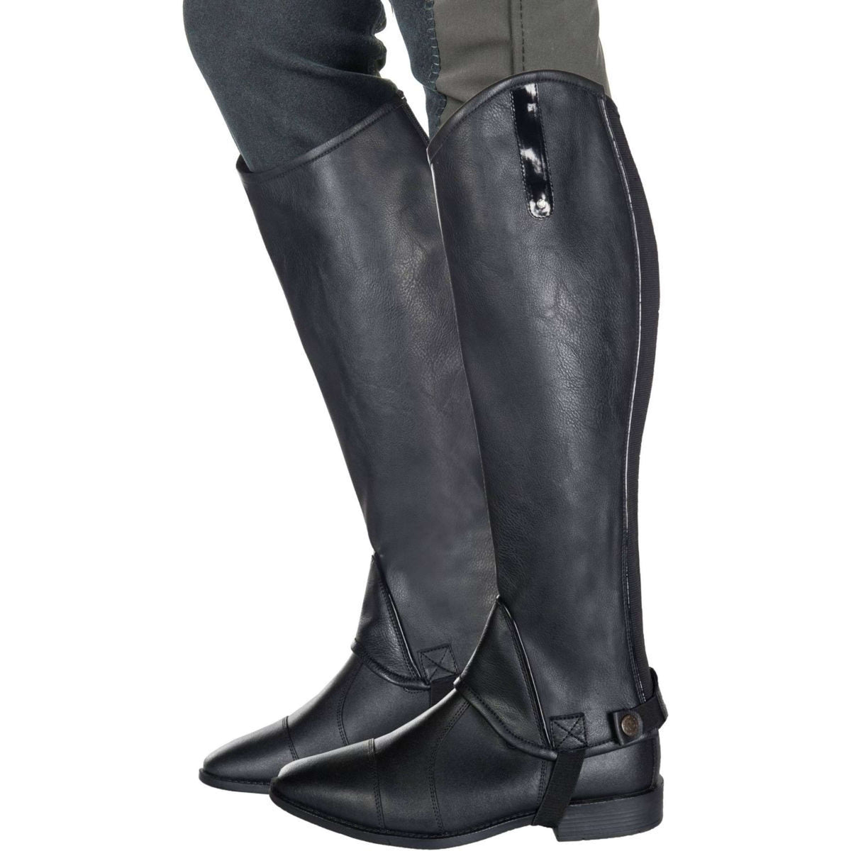 HKM Chaps Elastic Schwarz