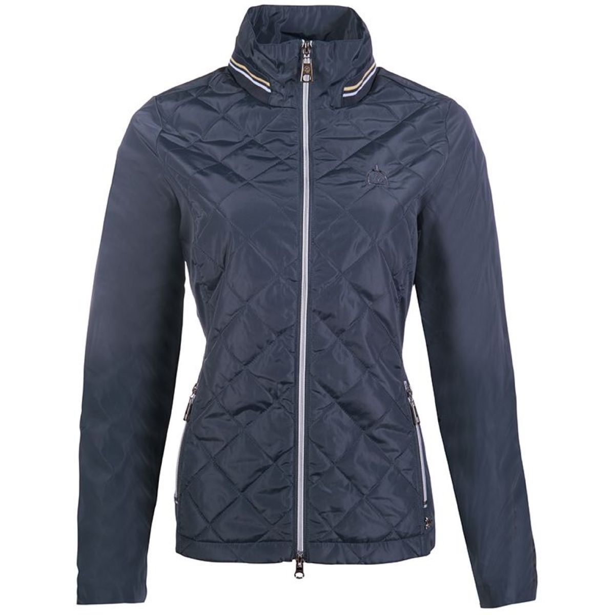 Lauria Garrelli Reitjacke Limoni Quilt Grafiet