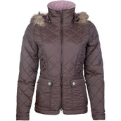 HKM Jacke Velluto Daunen Braun