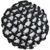 HKM Haarnetz Edelsteine Schwarz