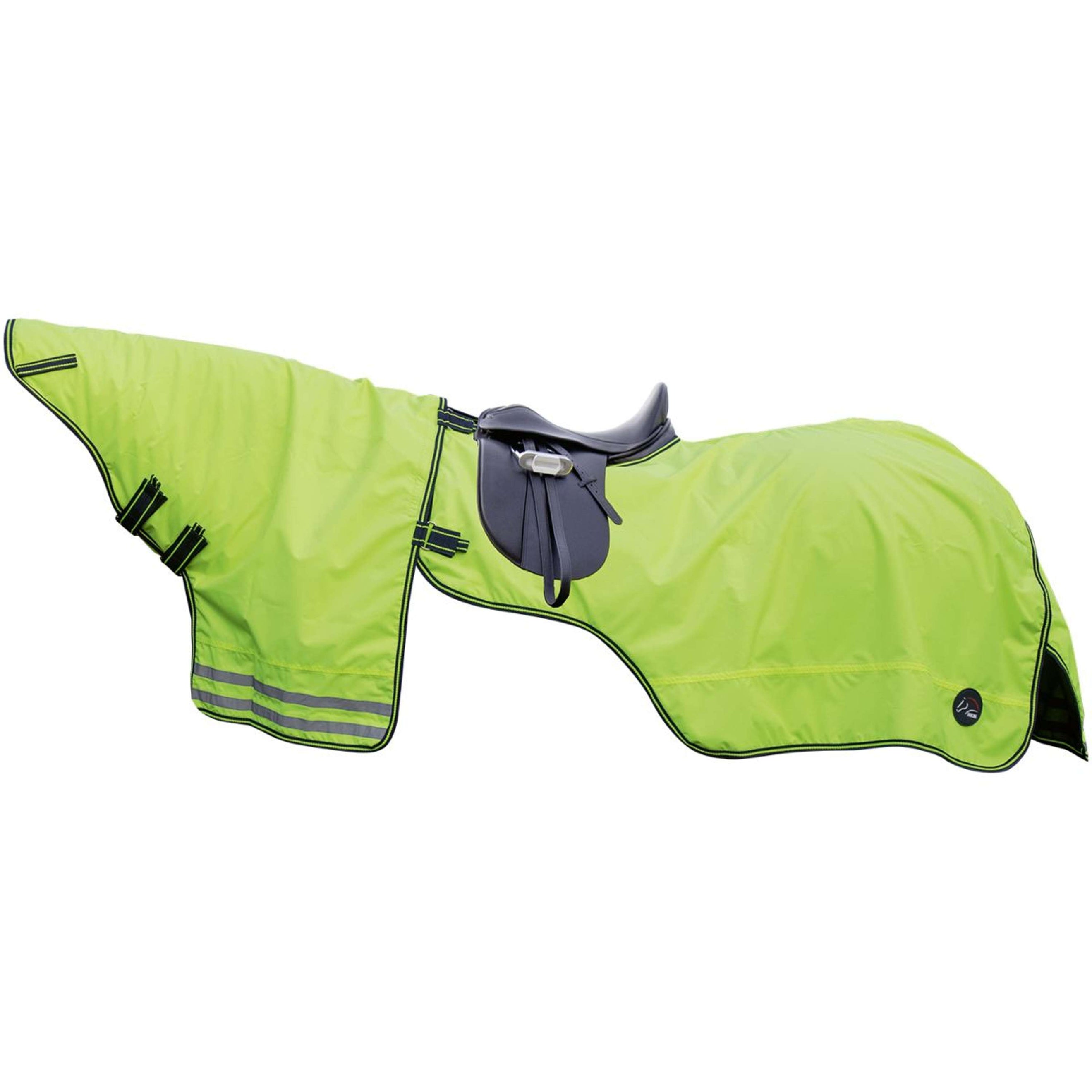 HKM Ausreitdecke mit Abnehmbarem Hals Neon Gelb HKM Ausreitdecke mit Abnehmbarem Hals Neon Gelb