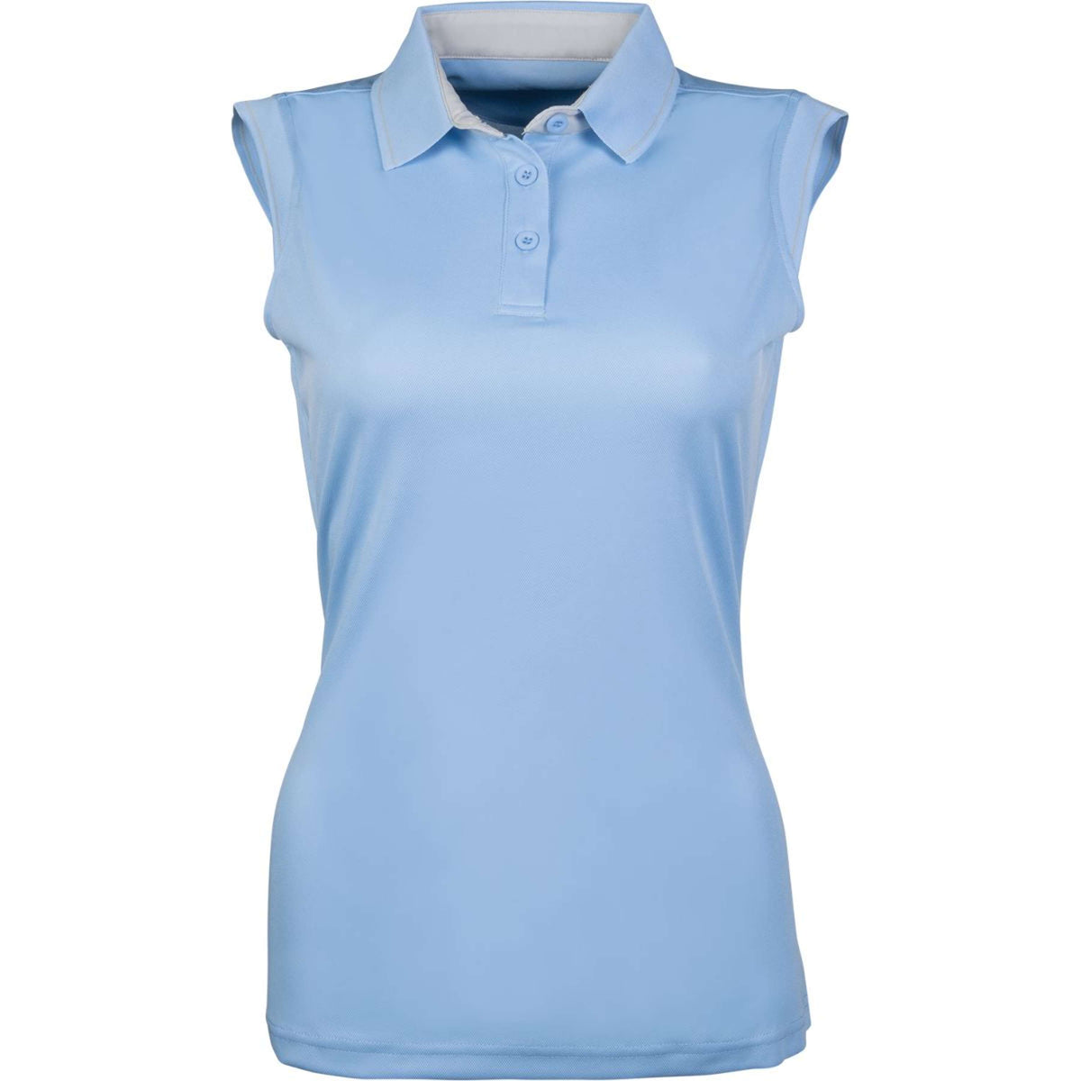 HKM Poloshirt Classico Ärmellos Hellblau