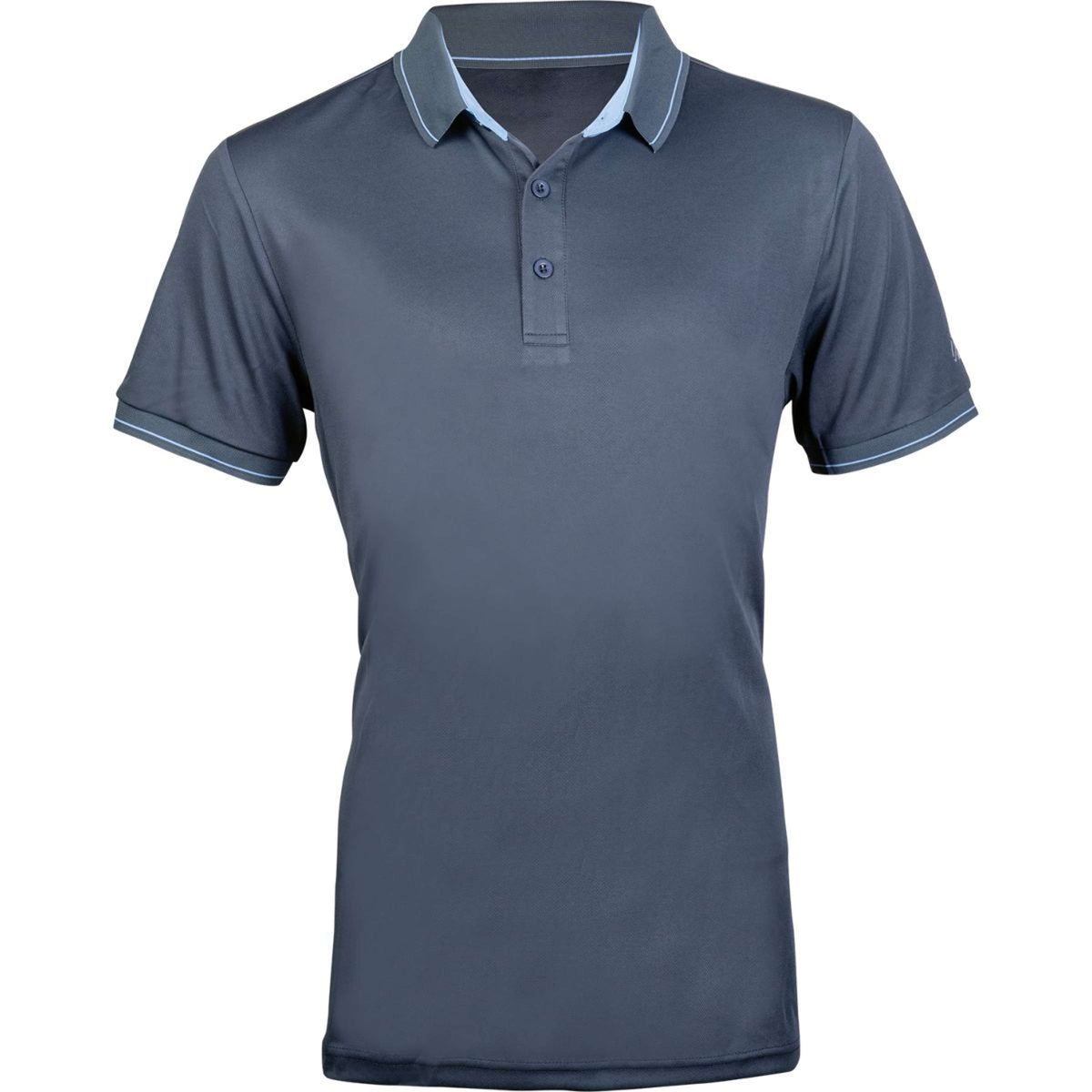 HKM Poloshirt Classico Herren Dunkelgrau