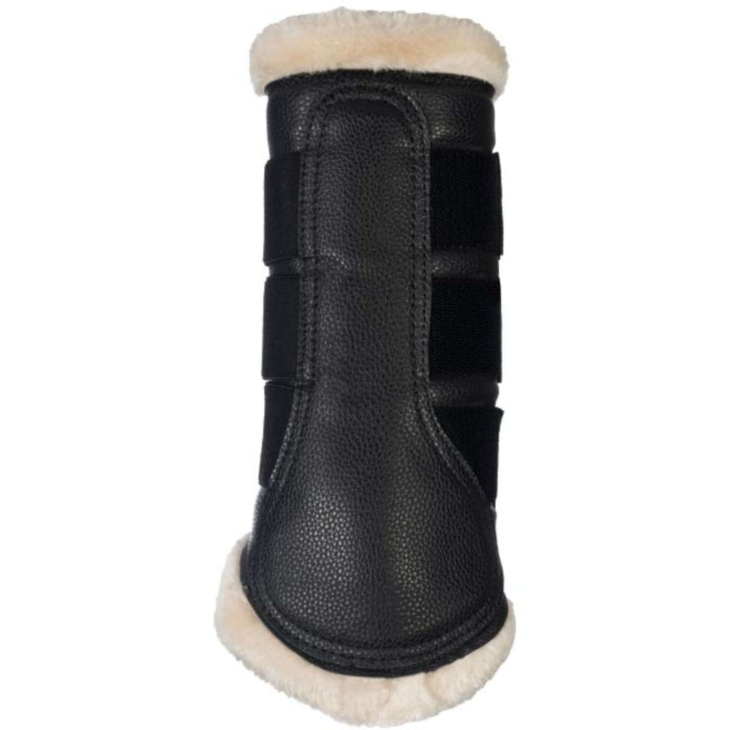 HKM Beinschutz Comfort Premium Fur Schwarz