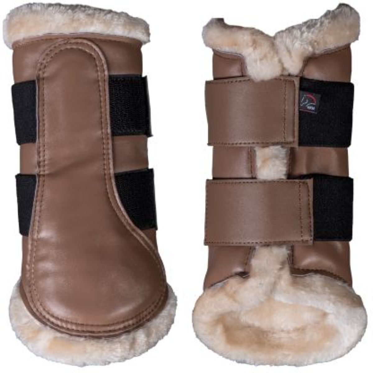 HKM Beinschutz Comfort Premium Fur Taupe HKM Beinschutz Comfort Premium Fur Taupe