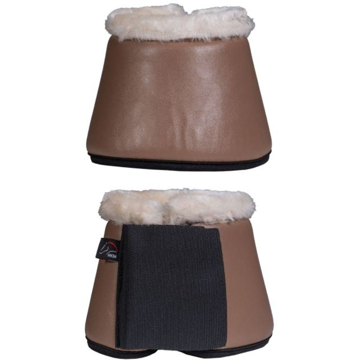 HKM Hufglocken Comfort Premium Fur Taupe