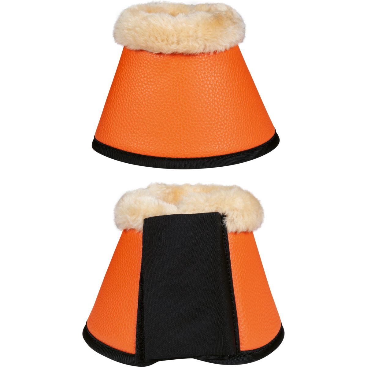 HKM Hufglocken Comfort Premium Fur Orange