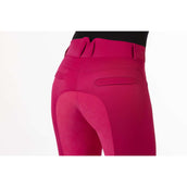 HKM Reithose Allure mit Alos Vollbesatz Cranberry